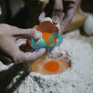 پودر آماده سفیده تخم مرغ