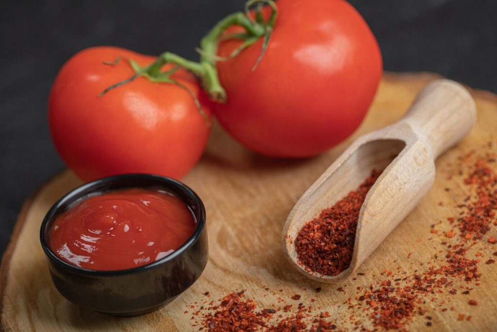 طبع پودر گوجه فرنگی