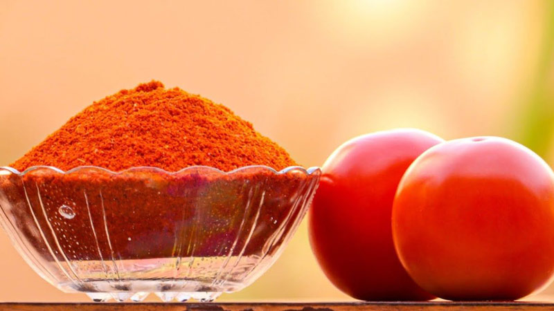 Organic tomato powder